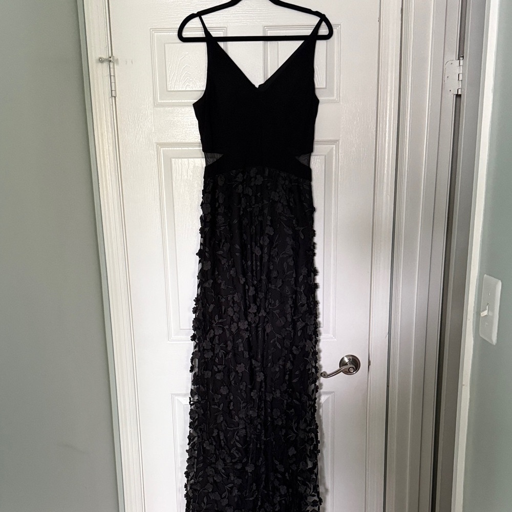 Elegant Black Evening Gown